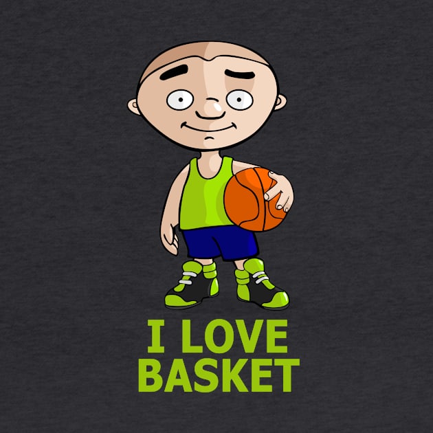 I love Basket by JORDYGRAPH